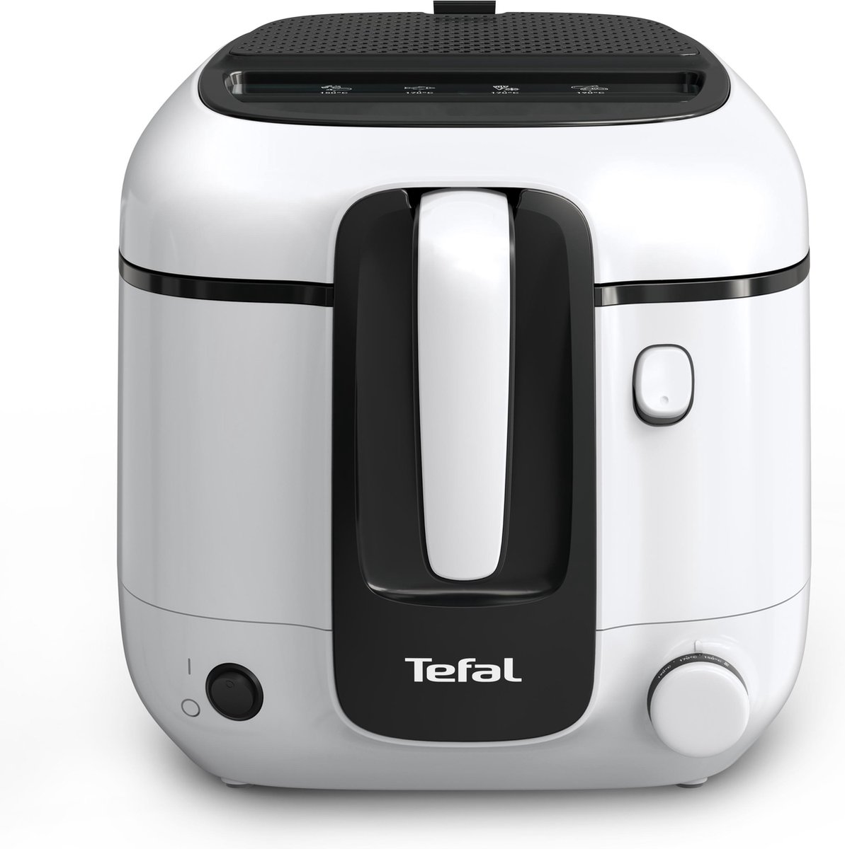 Tefal Super Uno FR3101 Einzelbild Eigenständig 1800 W Fritteuse Schwarz, Weiß