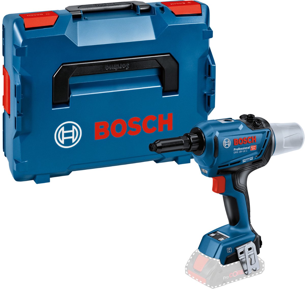 Bosch Akku-Nietpistole GRG 18V-16 C Solo Gerät 06019K5002