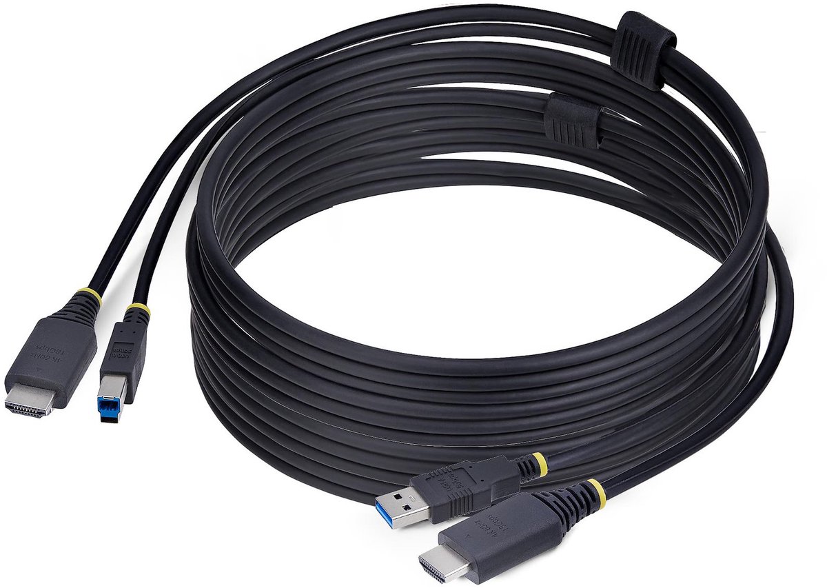 STARTECH 3m HDMI und USB KVM Kabel 4K