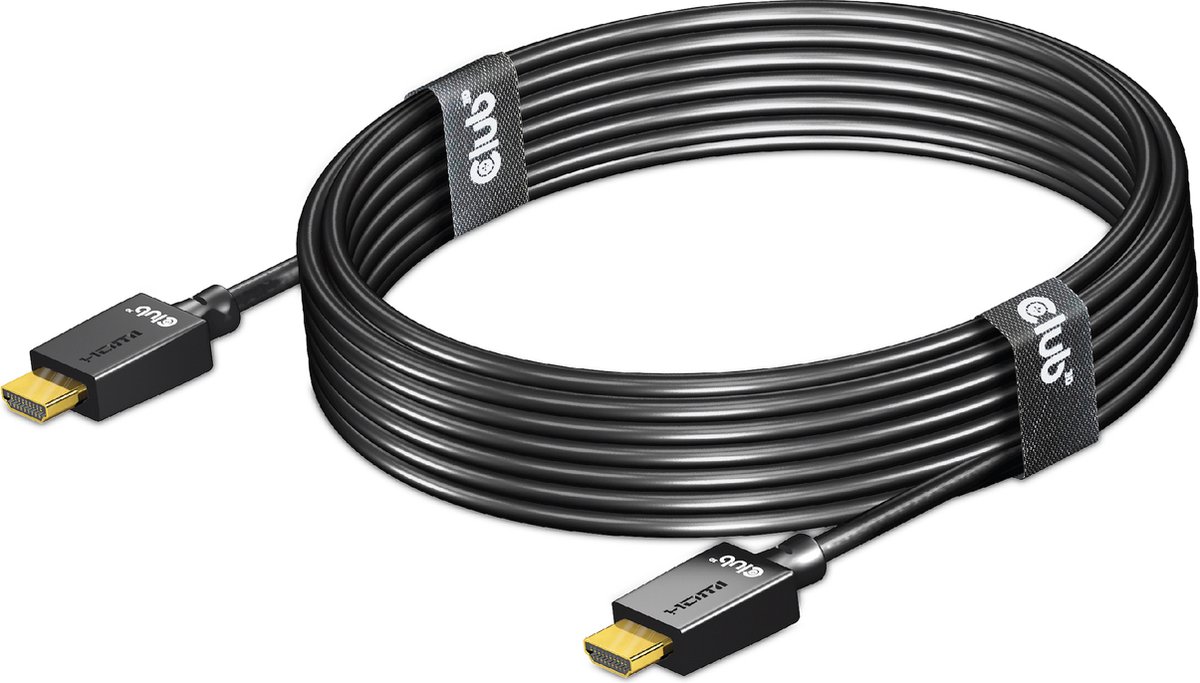 CLUB3D Ultra High Speed HDMI 4K120Hz, 8K60Hz Cable 48Gbps M/M 4 m/13.12ft 26AWG