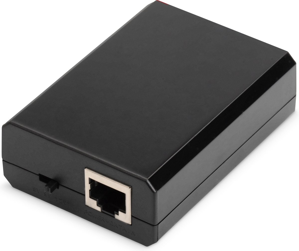 DIGITUS Gigabit PoE at Splitter,10/100/1000 Mbps, 24W