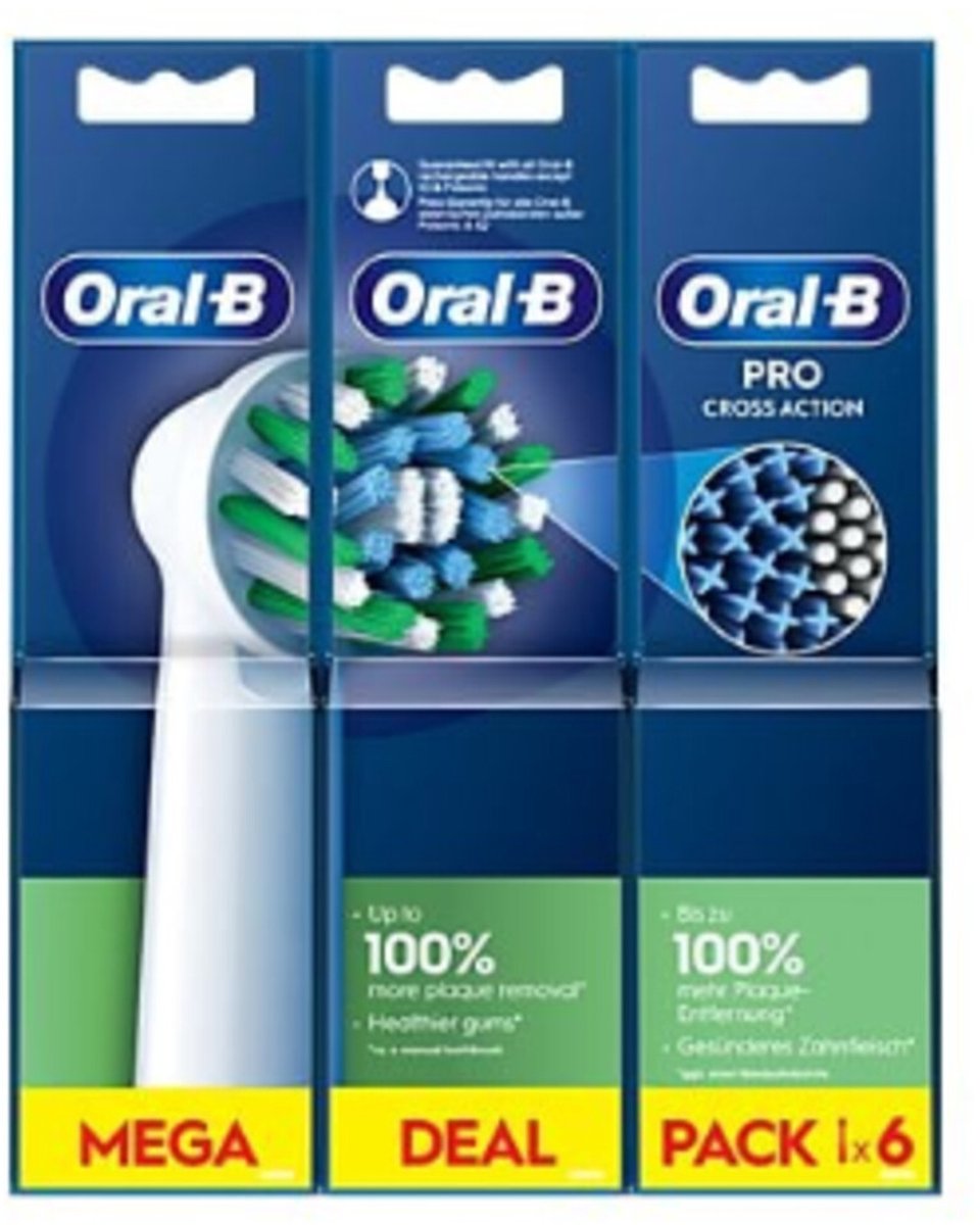 Oral-B Cross Action 2+2+2ct st