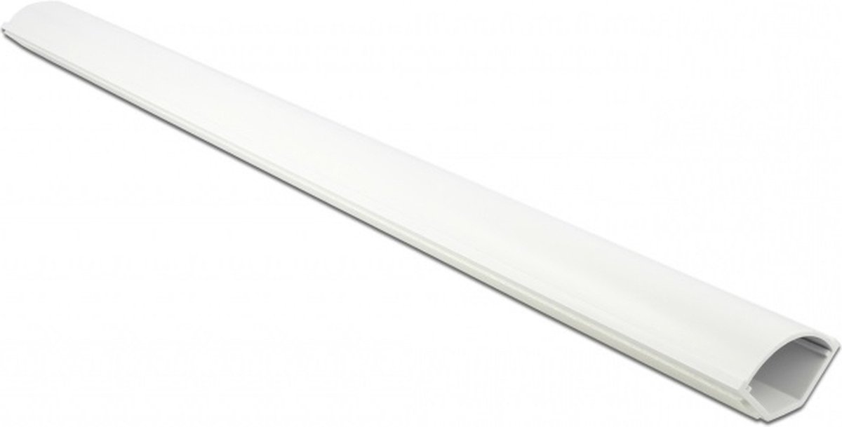 DELOCK Eckkanal selbstklebend 43 x 23 mm - Länge 1 m weiß