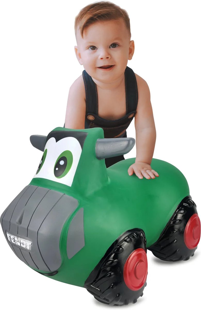 Jamara Fendt Hüpftraktor mit Pumpe 1+