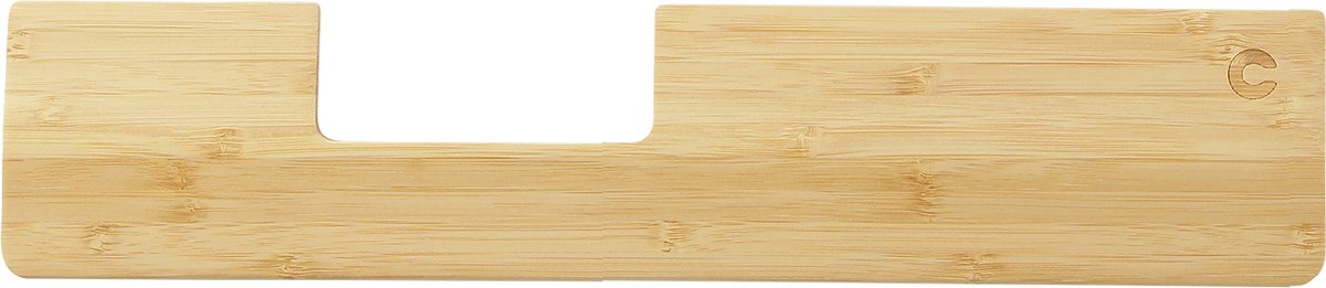 Contour Design The Slim wrist rest, Bamboo Natural