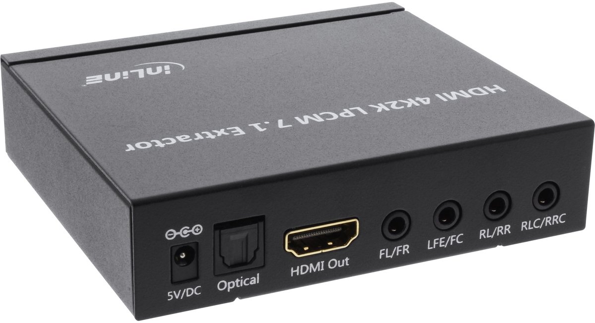 InLine® HDMI Audio Extraktor/Signaltrenner, Eingang 4K2K HDMI