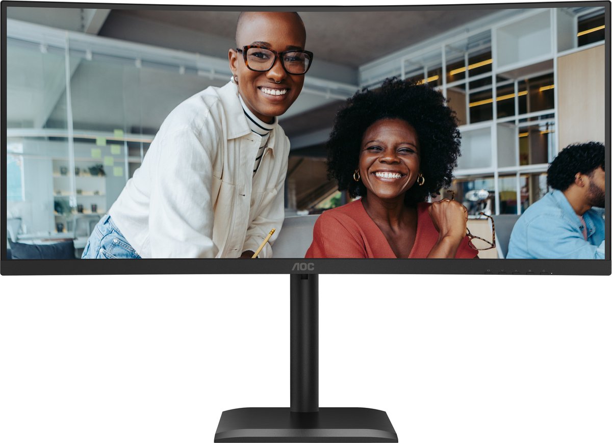 AOC 34" böjd skärm CU34E4CV
