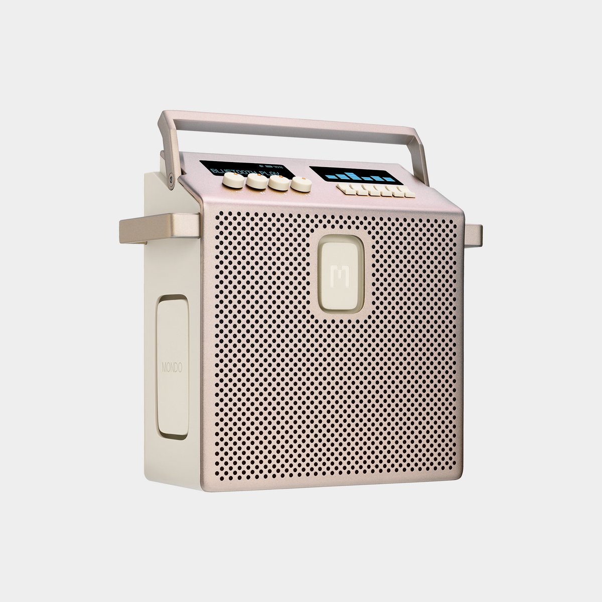 Mondo by Defunc Bluetooth Speaker Medium Silver/Greige