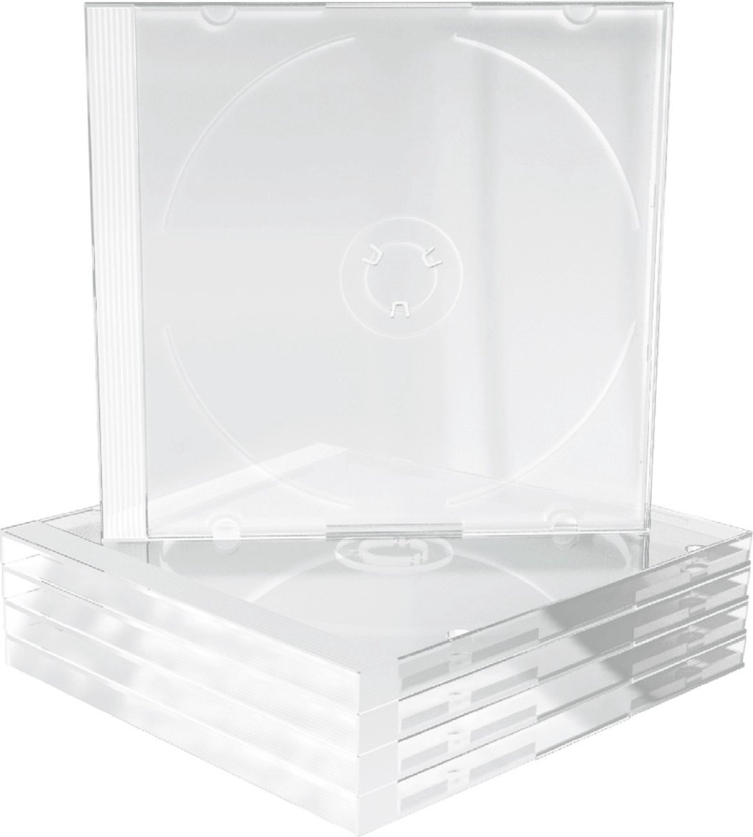 MediaRange CD-Leerhülle für 1 Dics 10.4mm transparentes Tray