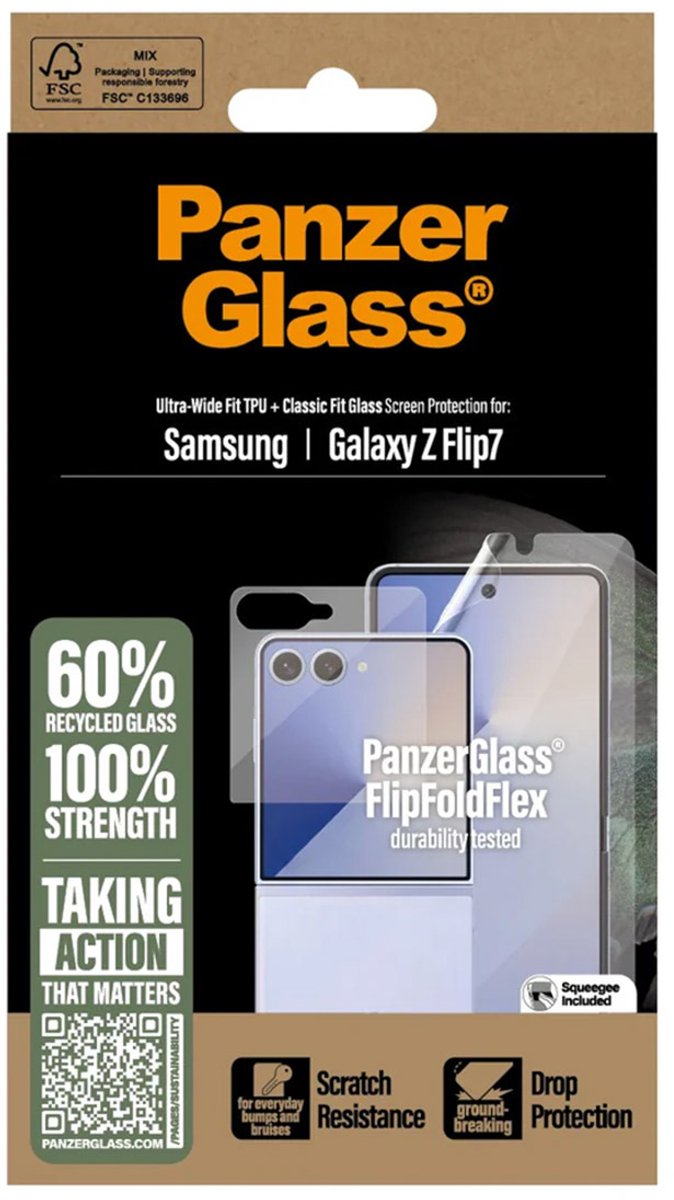 PanzerGlass Screen Protector Samsung Galaxy Z Flip7 | Glass & Film