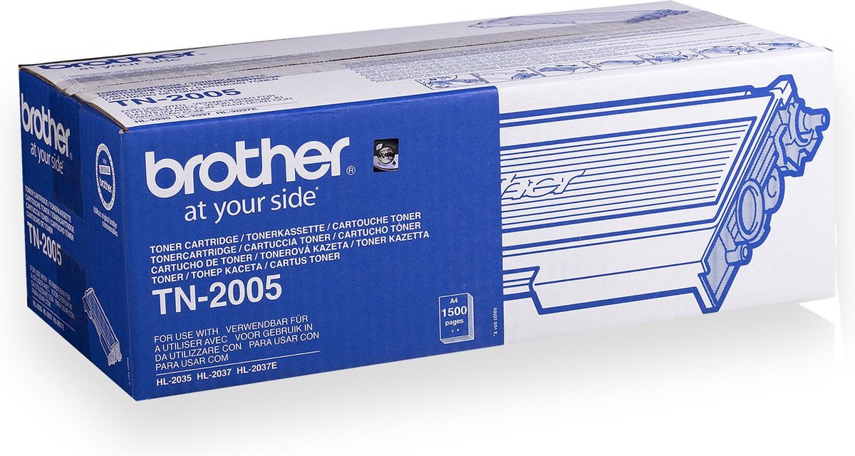 Brother Toner Svart Tn-2005 - 1.5k - Hl2035