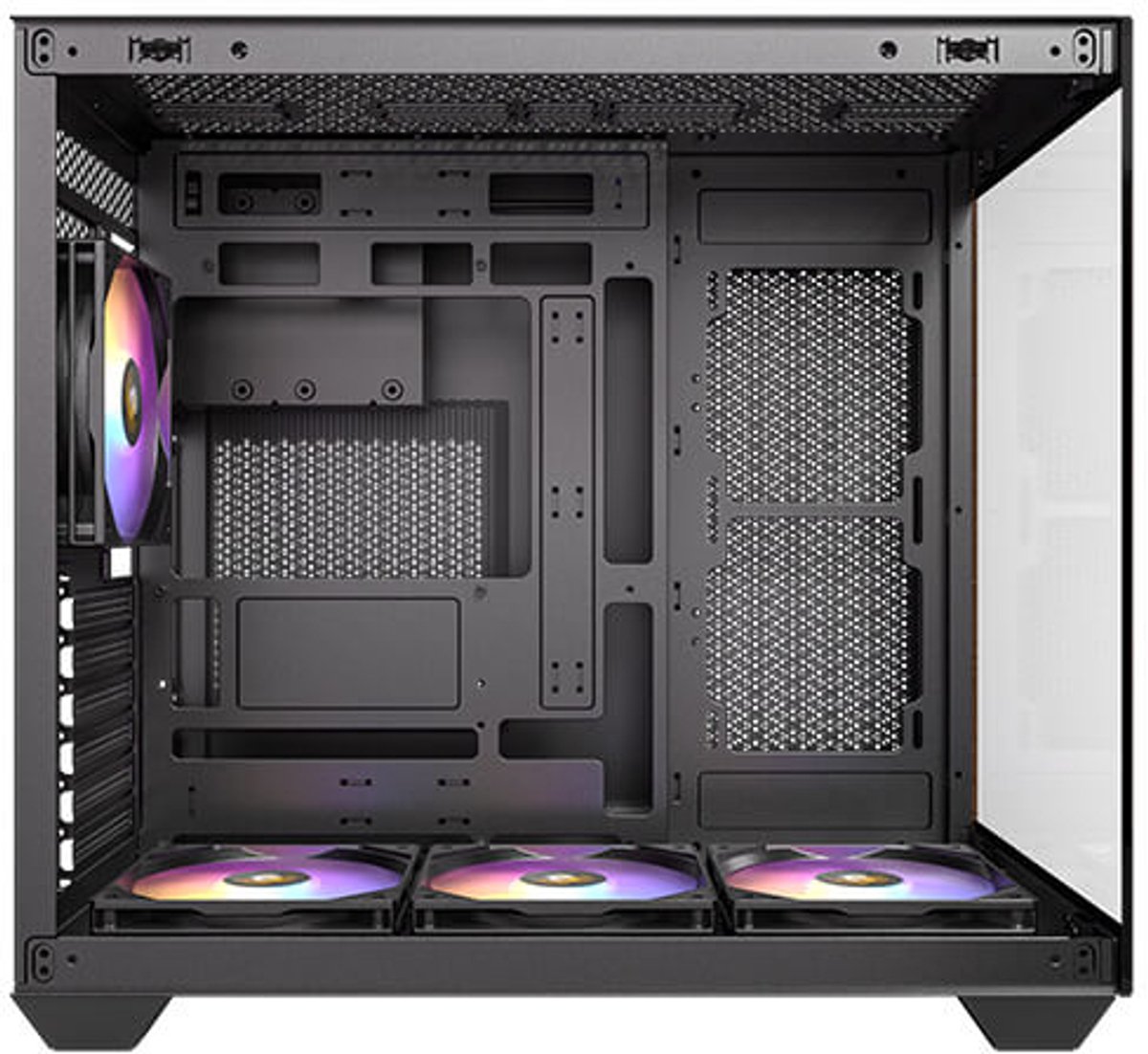 Antec Geh Mid CX800 WOOD ARGB_B ATX/M-ATX/M-ITX o.N. BK retail