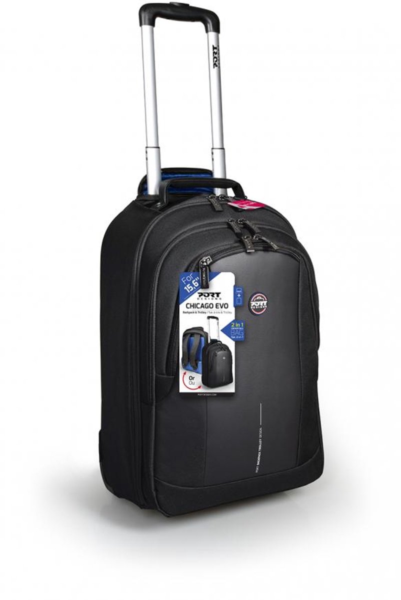 Port Laptop Rucksack Chicago Evo 15,6" Zoll Trolley Business