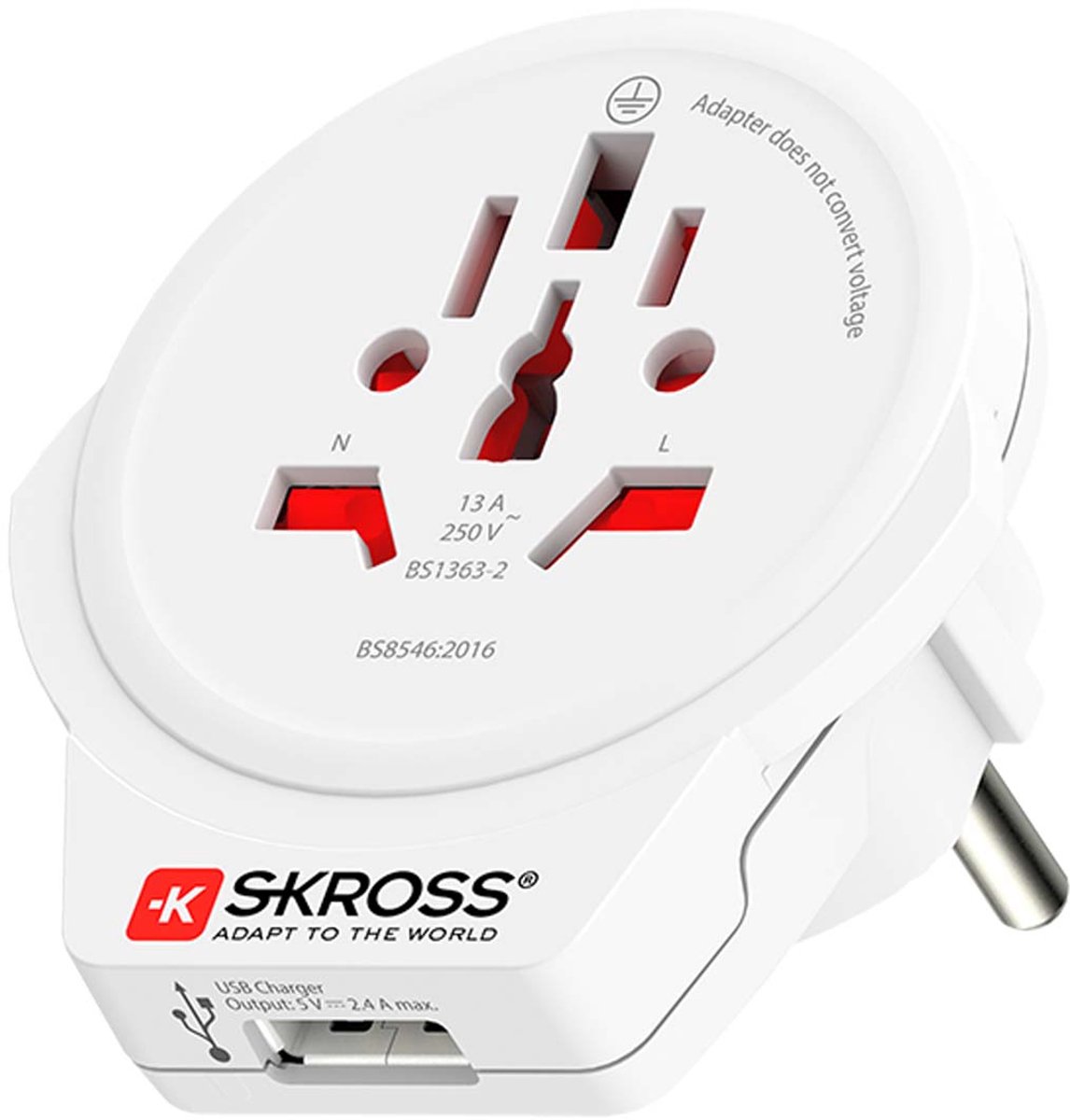 SKross Country Adapter - World to EU