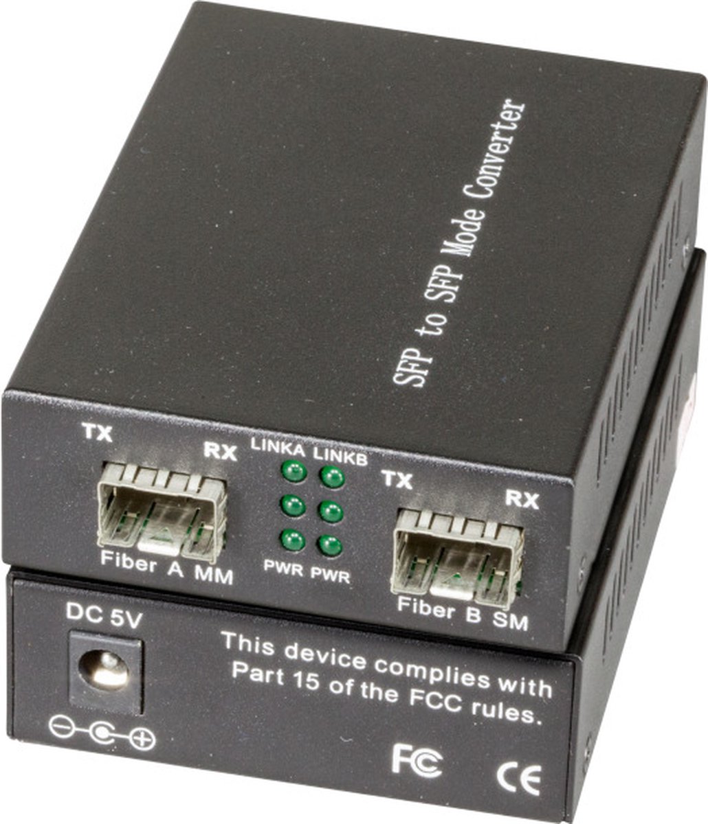 Media Konverter 2 x SFP Gigabit Ports