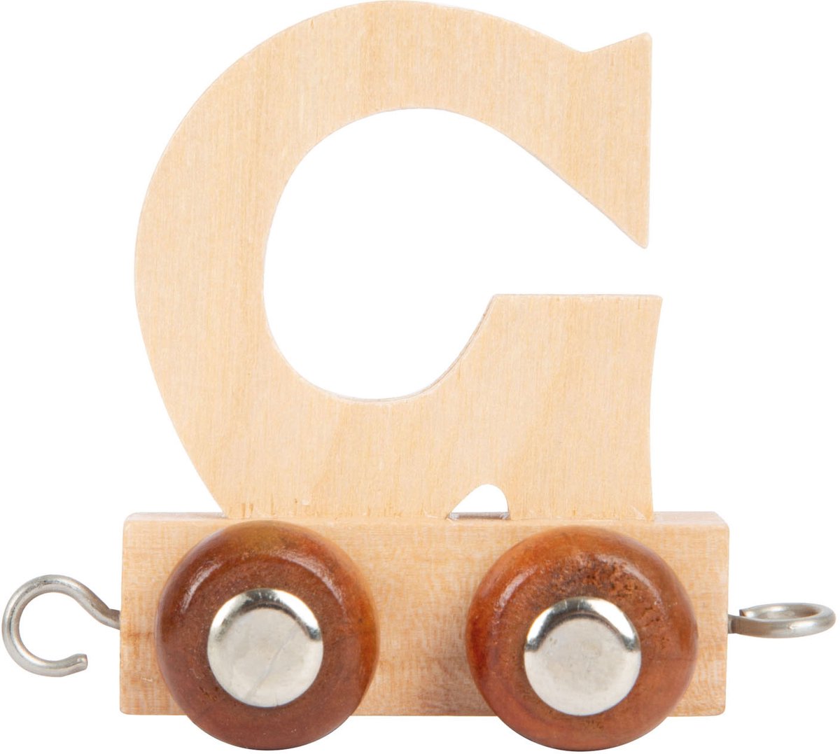 Small Foot - Wooden Letter Train - G - 12 pieces
