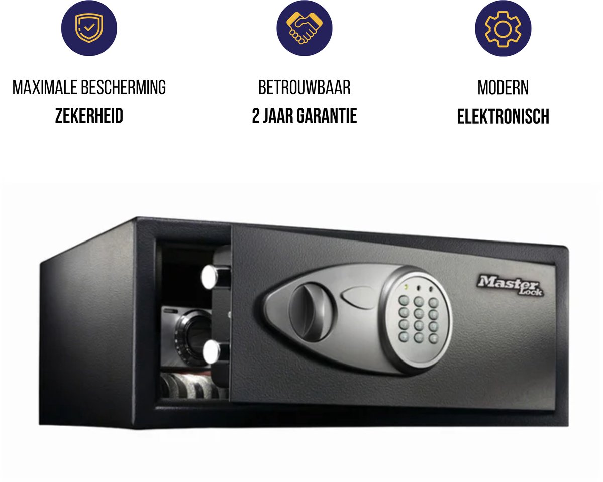 MASTER LOCK Möbeltresor mit Kombinationsschloss 22Liter