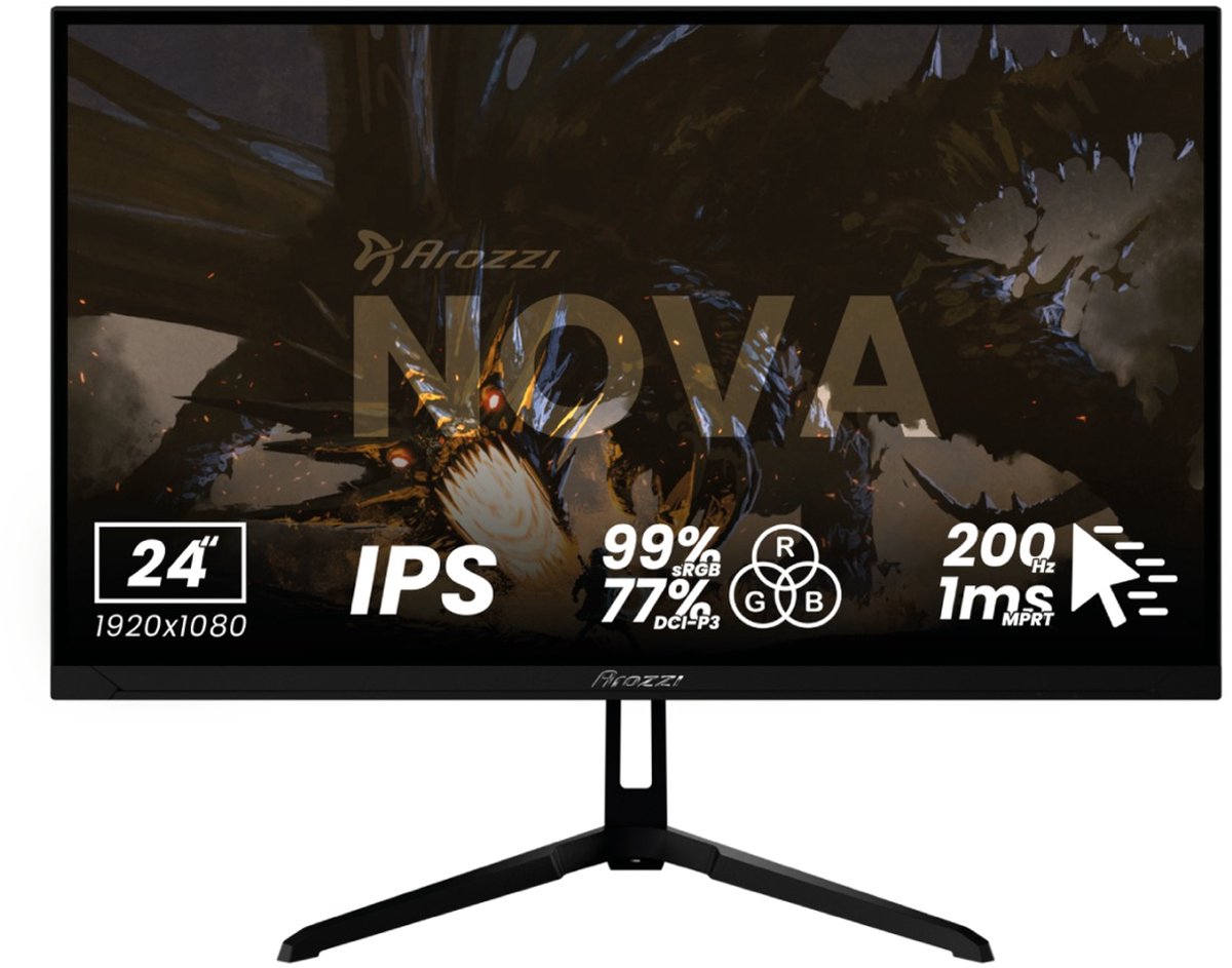 Arozzi TFT Nova 24" IPS 200Hz schwarz