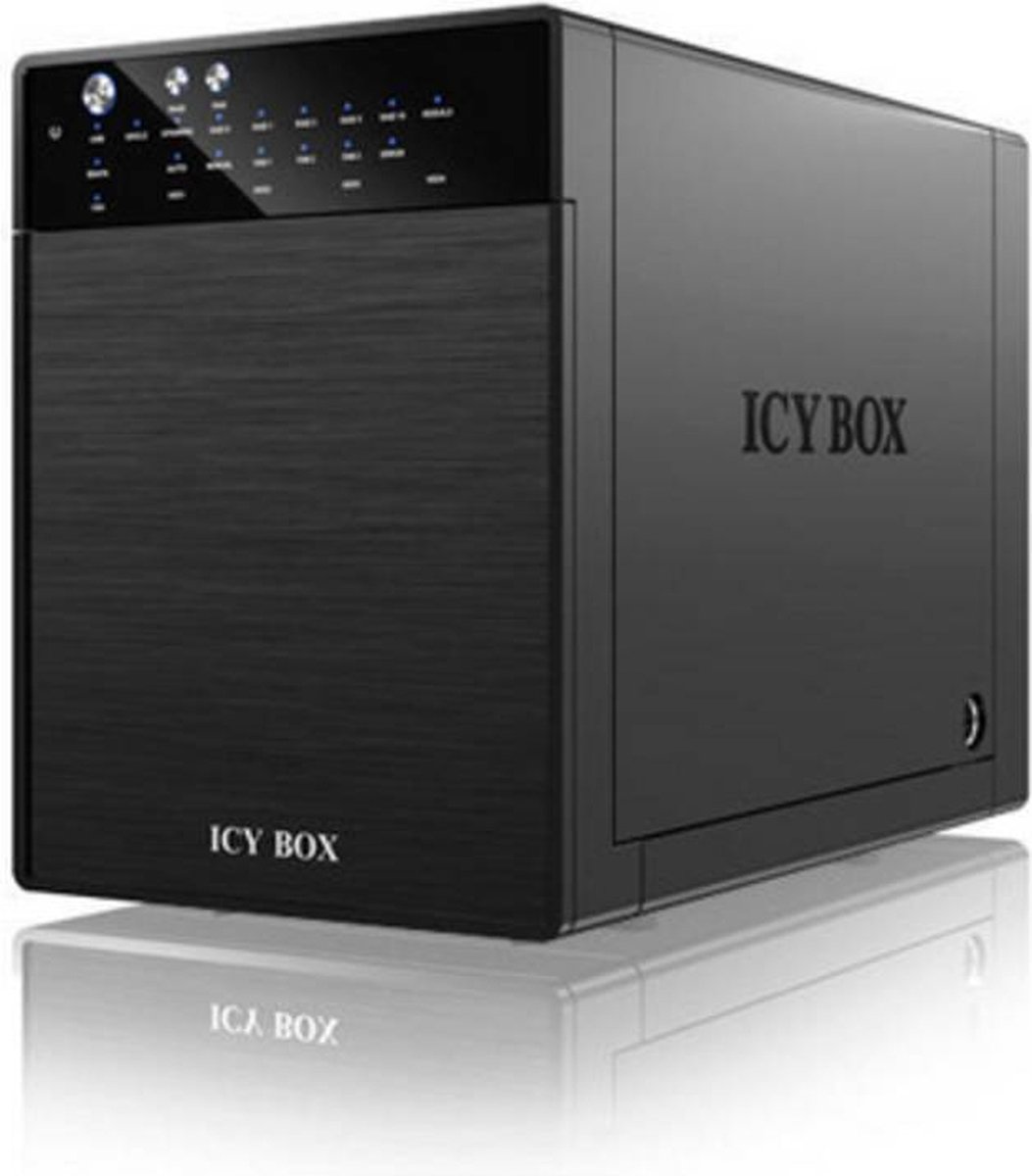 ICY BOX IB-RD3640SU3 HDD-Gehäuse Schwarz 3.5