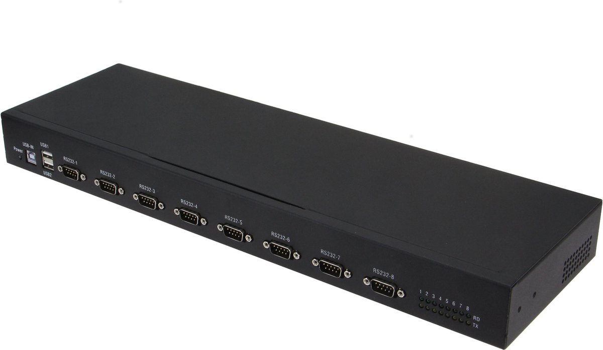 RealPower 19" (48,3cm) Server Gehäuse RPS19-RS232 1HE
