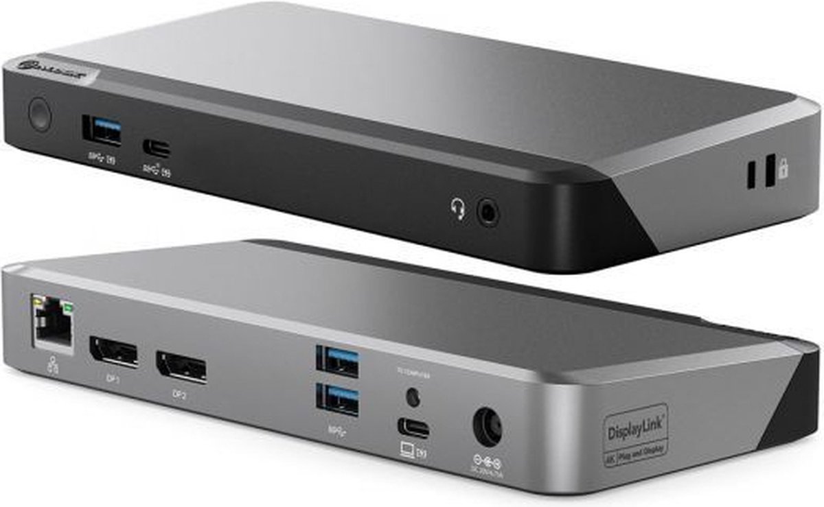 Alogic Dockingstation Universal Dual 4K PD100W Prime DX2