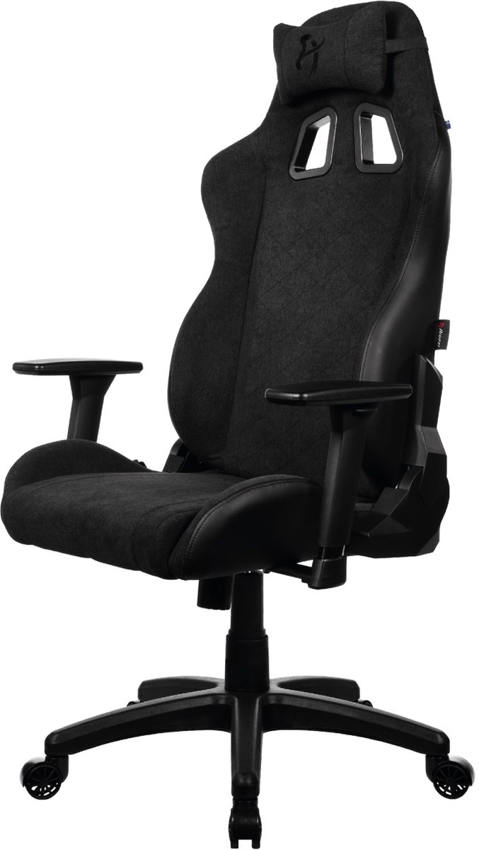 Arozzi Gaming Stuhl Avanti Pure Black SoftFabric