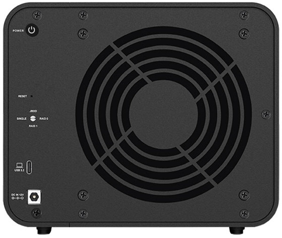 TERRAMASTER D8 Hybrid, 8bay Gehäuse, USB3.2, Diskless