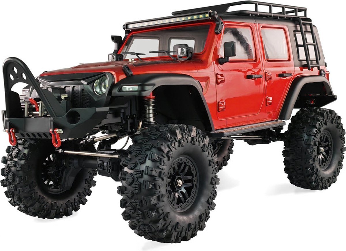 Amewi AMXRock Crosstrail Crawler 4WD 1:10 ARTR rot-metallic