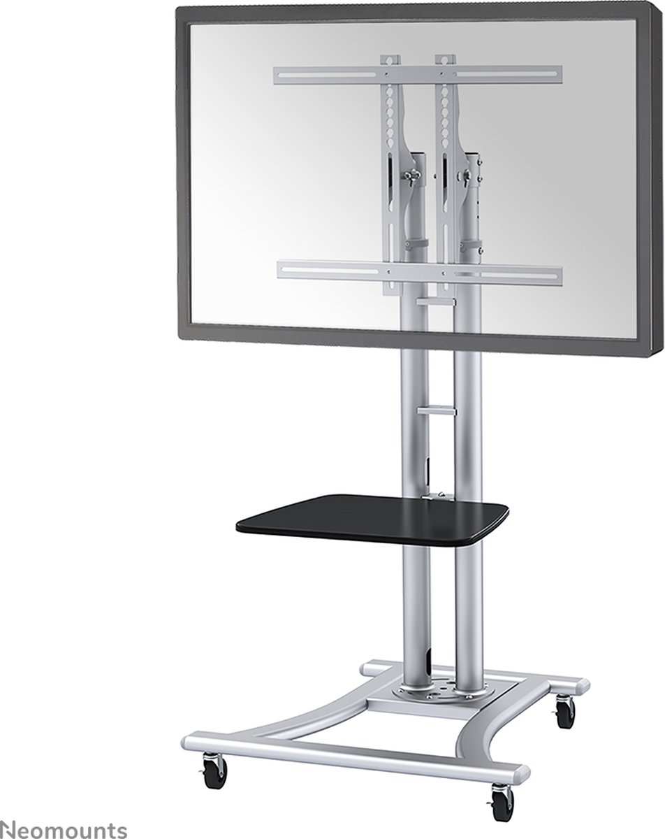 Neomounts BOS 27"-70" 1TFT silber Max.50KG inkl. Ablage (Speditionsversand)