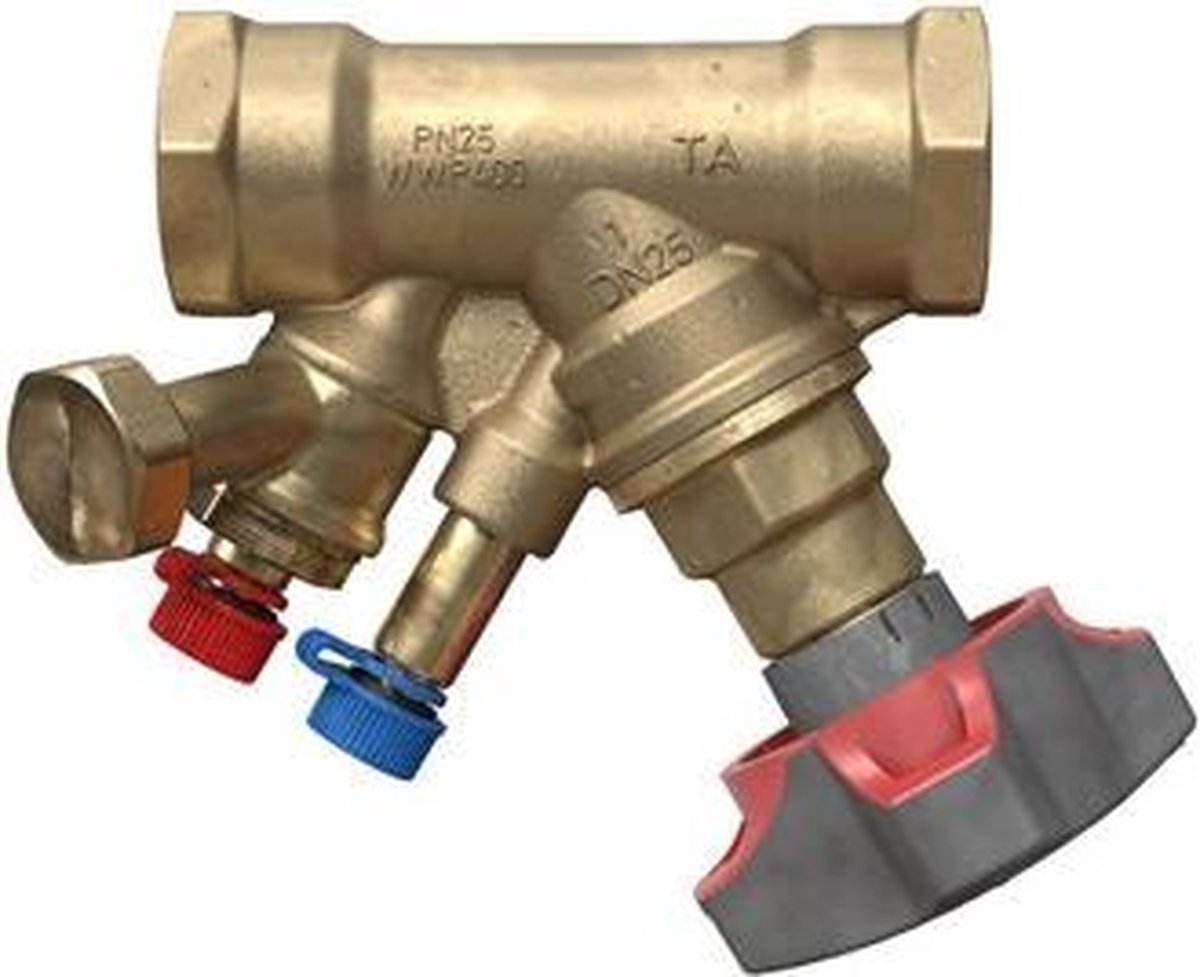 TA Balancing valve stad 32 female 12 drain