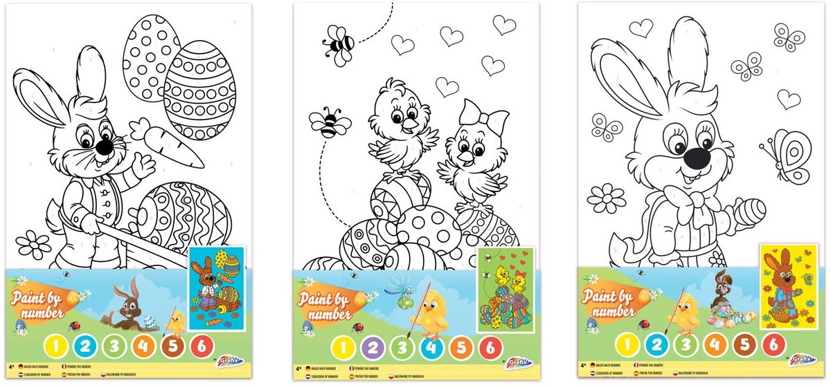 Creative Craft Group Canvas Print Easter (Assorted)
