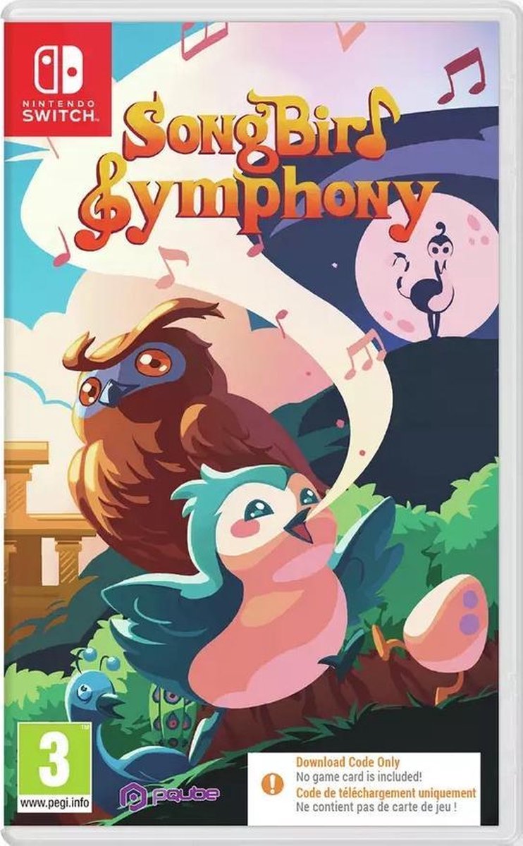 Songbird Symphony (Code in a Box) - Nintendo Switch - Plattformsspelare