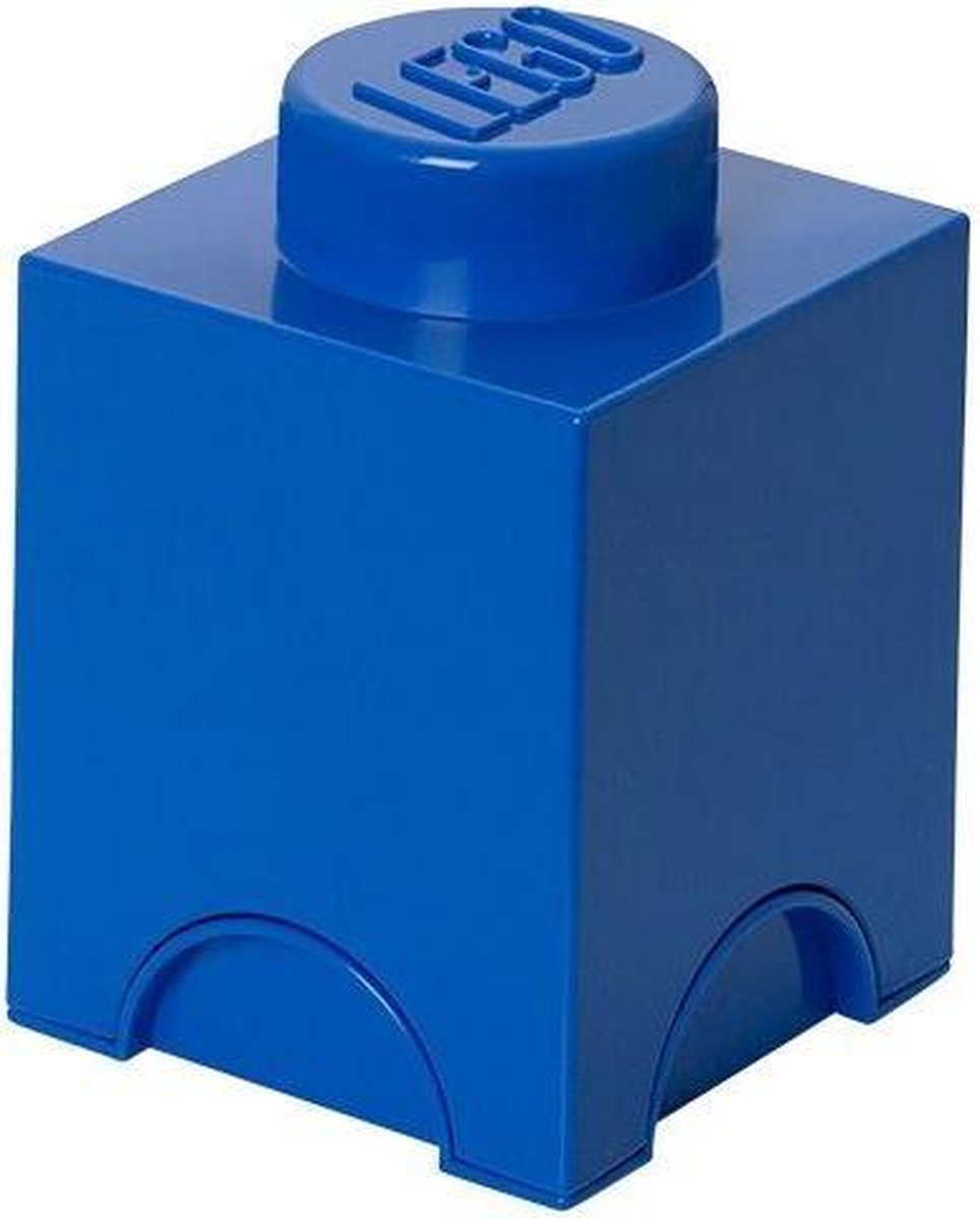 LEGO STORAGE BRICK 1 - BLUE