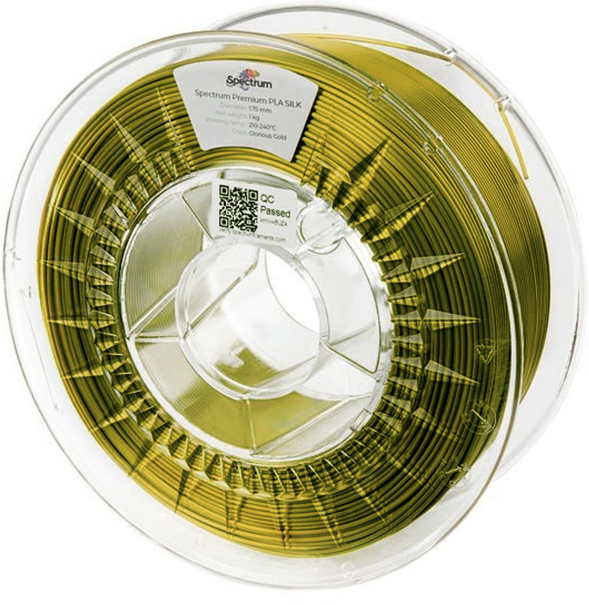 Spectrum 3D Filament / PLA Silk / 1.75mm / GLORIOUS GOLD
