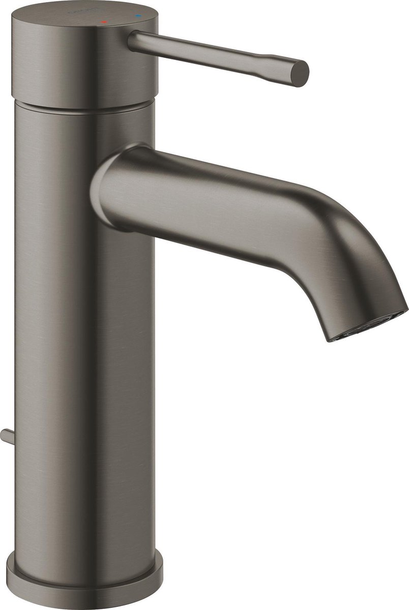 Grohe Essence, Tvättställsblandare ettgrepp, DN 15<br/>S-Size, Borstad Hard Graphite