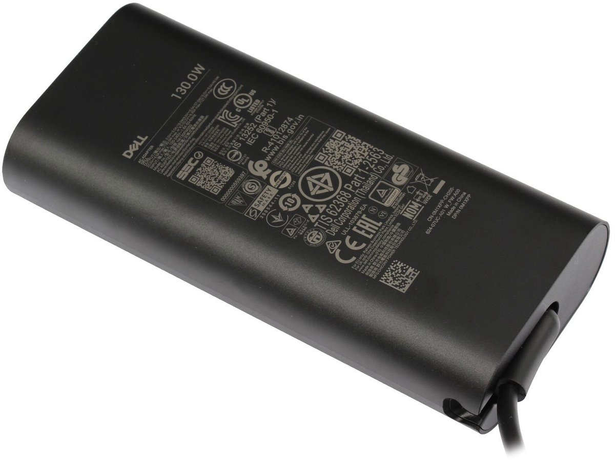 Dell Ac Adapter, 130w, 19.5v, 3