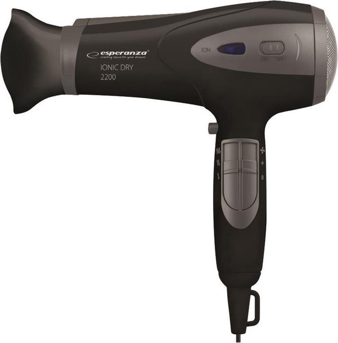 Esperanza Hårtork Suszarka do wlosów Ionic Viven EBH005K ( - 2200 W