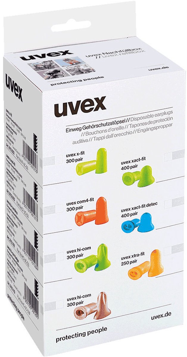 Uvex 2112022 hearing protection headphones 300 pcs