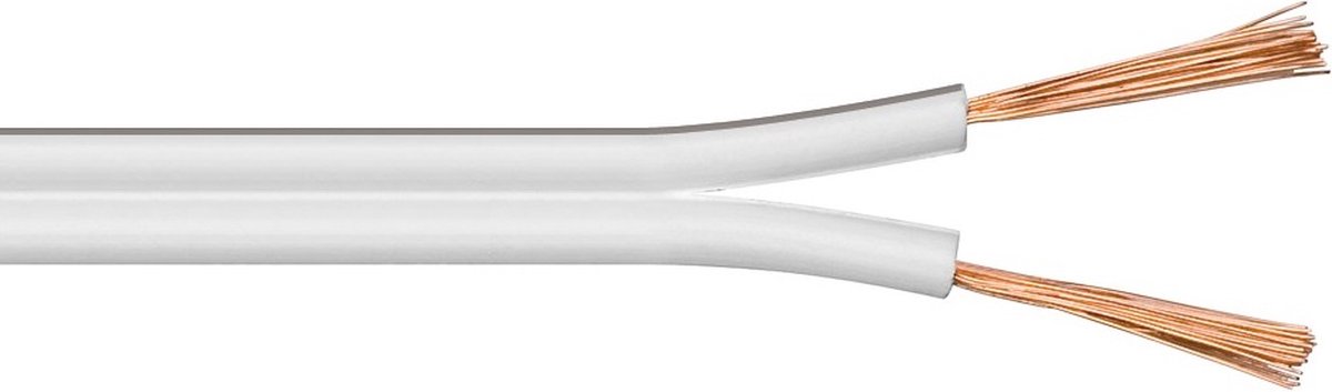 Pro Speaker Cable 0.75mm White - 10m