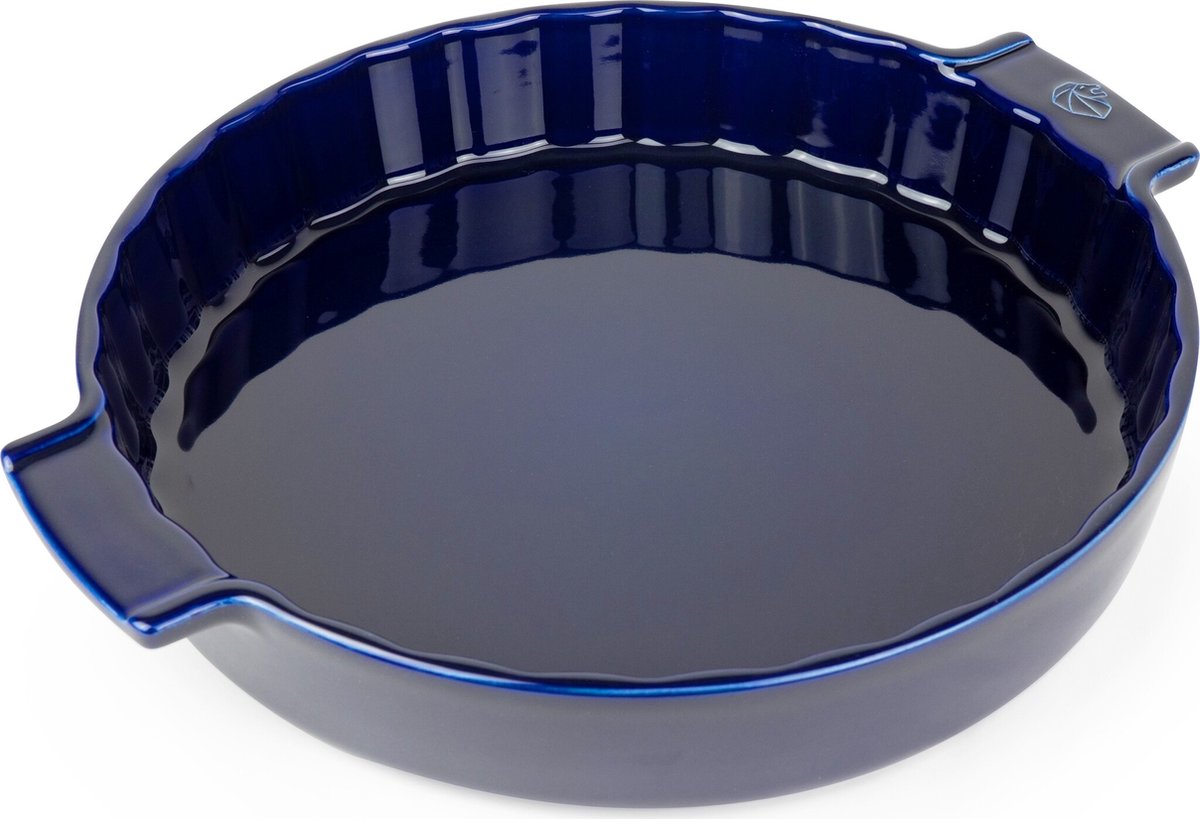 Peugeot Appolia Ceramic pie dish blue 28 cm
