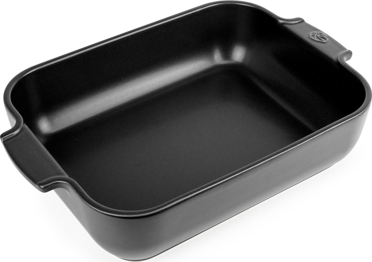 Peugeot Appolia Rectangular baking dish 32 cm satin black