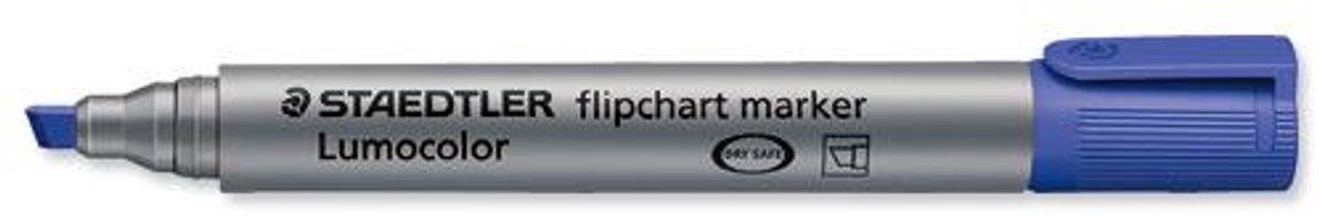 Staedtler Flipchart marker Lumocolor.10 pcs Blue