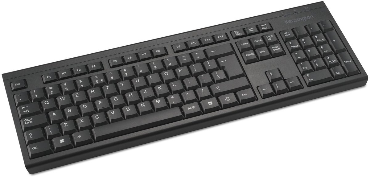 Kensington KB150 EQ trådlöst tangentbord engelska - Tangentbord - Svart