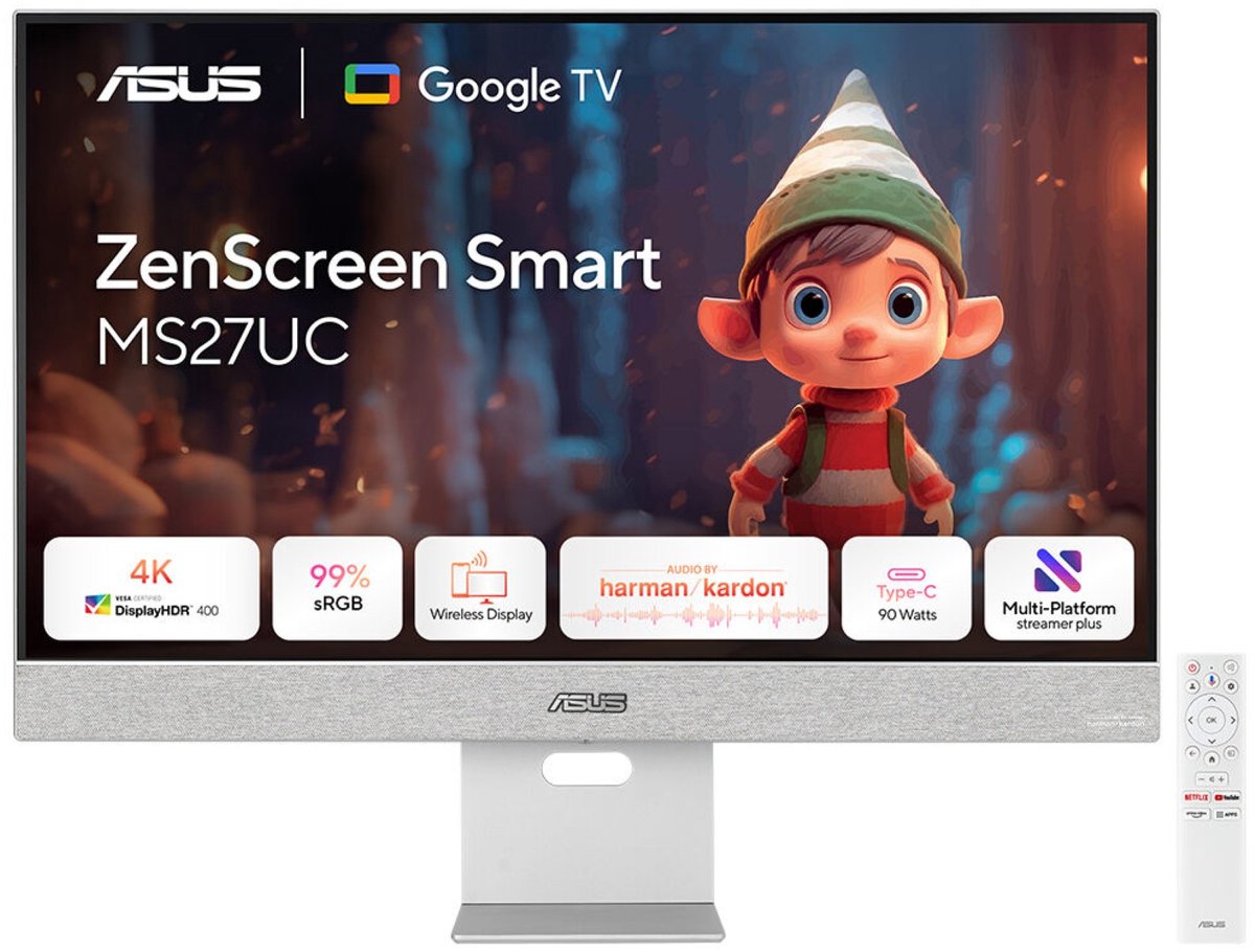 27" ASUS ZenScreen - 3840x2160 (4K) - 60Hz - IPS