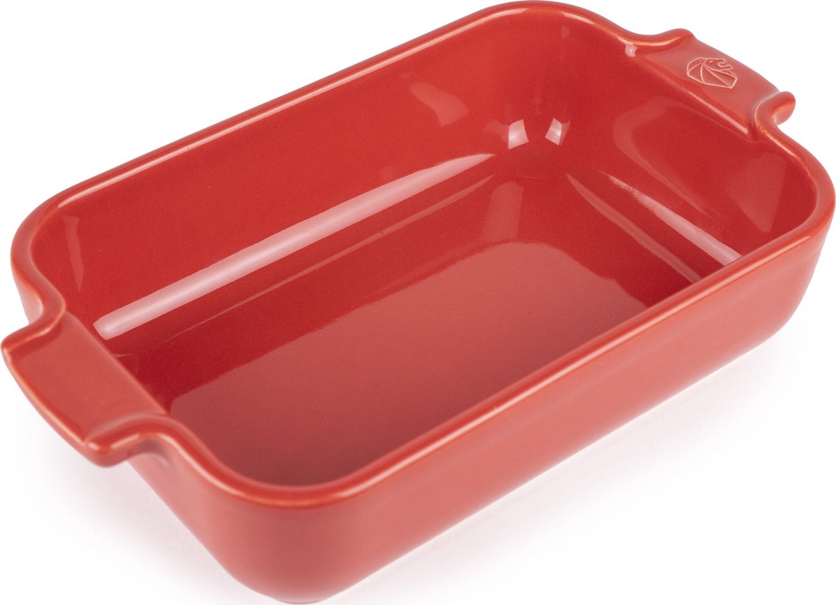 Peugeot Appolia Rectangular dish 22 cm Red