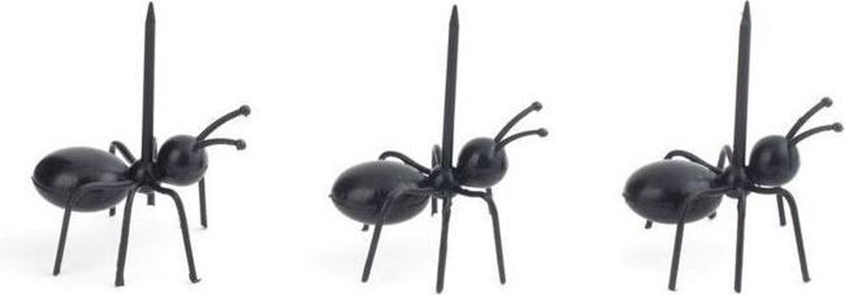 Kikkerland - Party Picks Ants Set Of 20 (CU125)