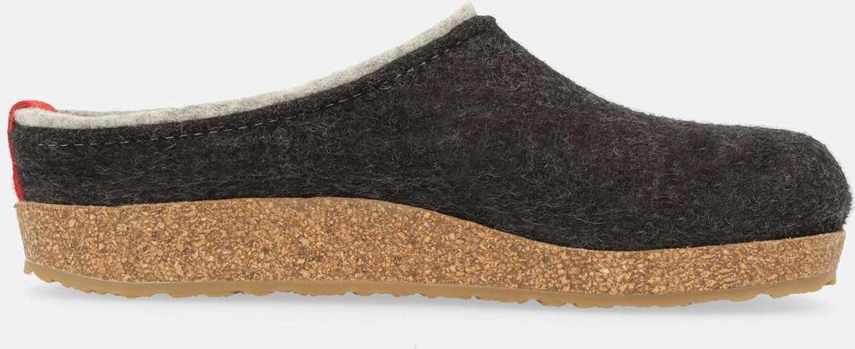 Clogs Haflinger Kris Wollfilz Graphit 43