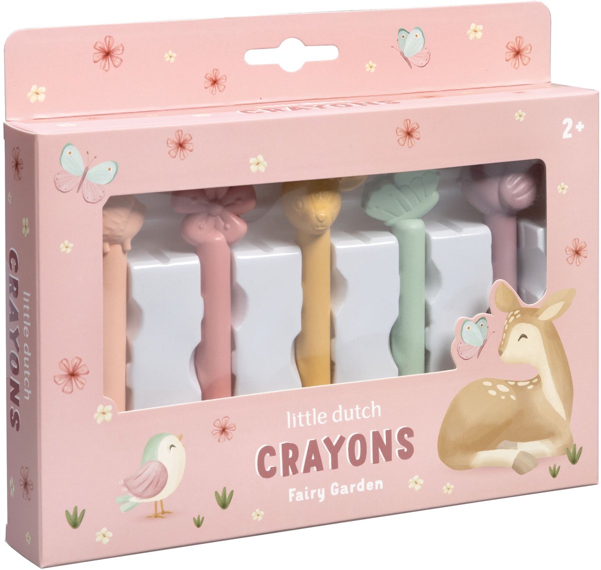 Bambolino Toys Little Dutch Wax Crayons Fairy Garden