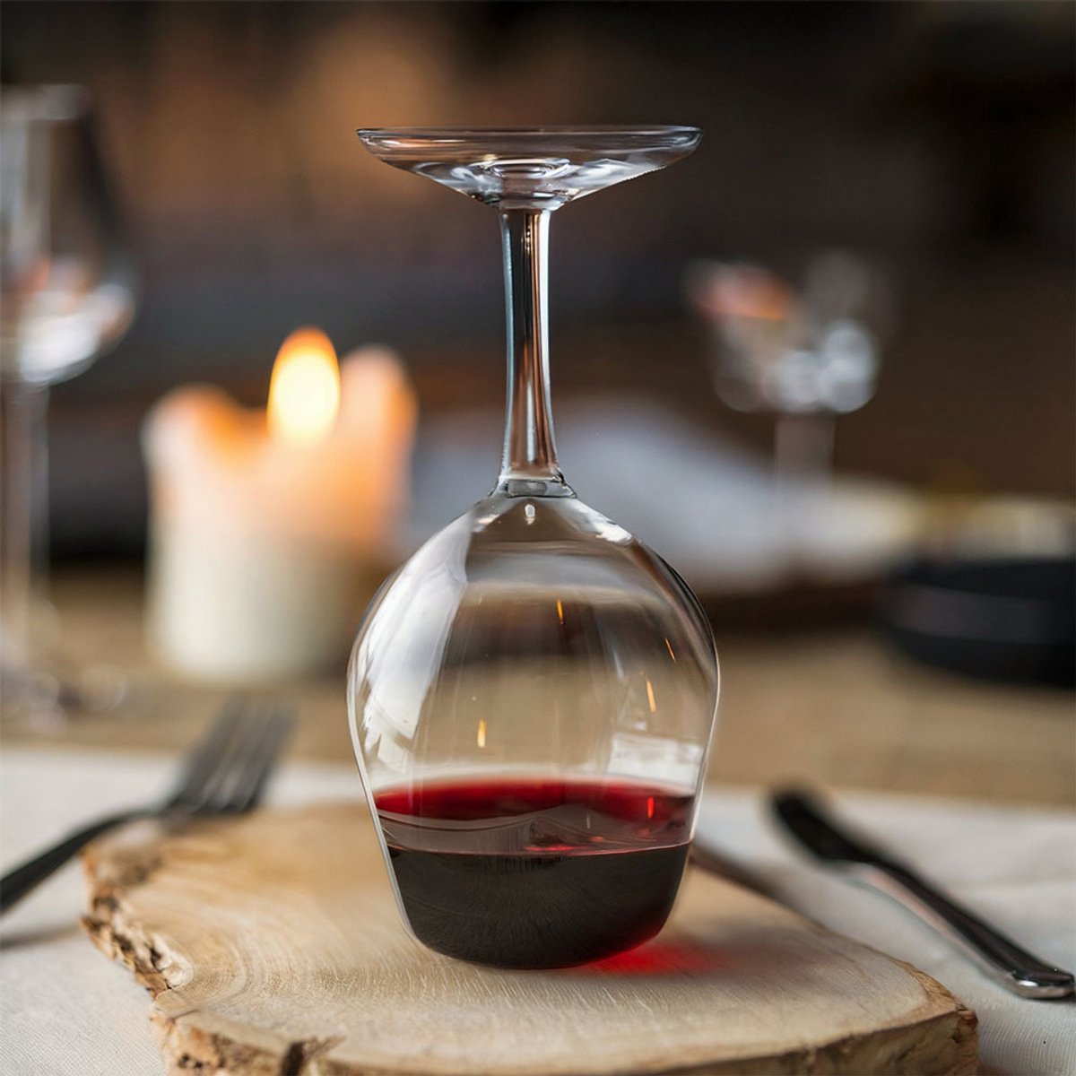Mikamax Upside Down Wine Glass