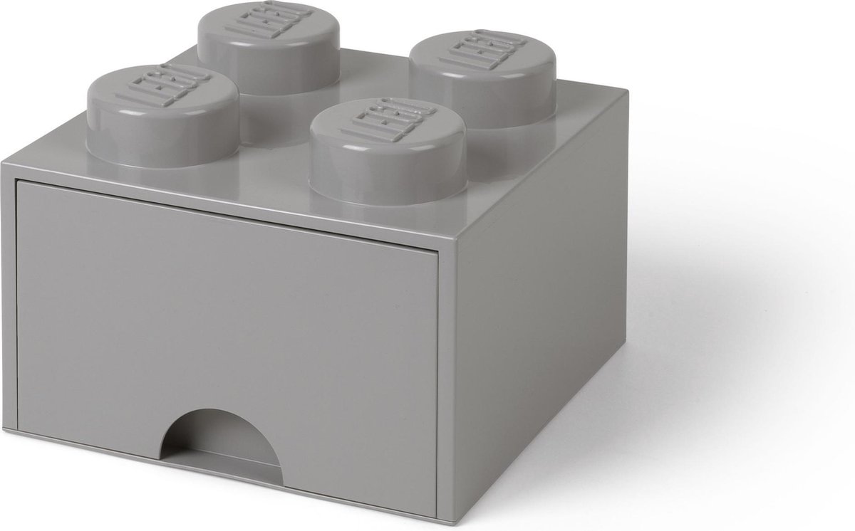 LEGO DESK DRAWER 4 - GREY